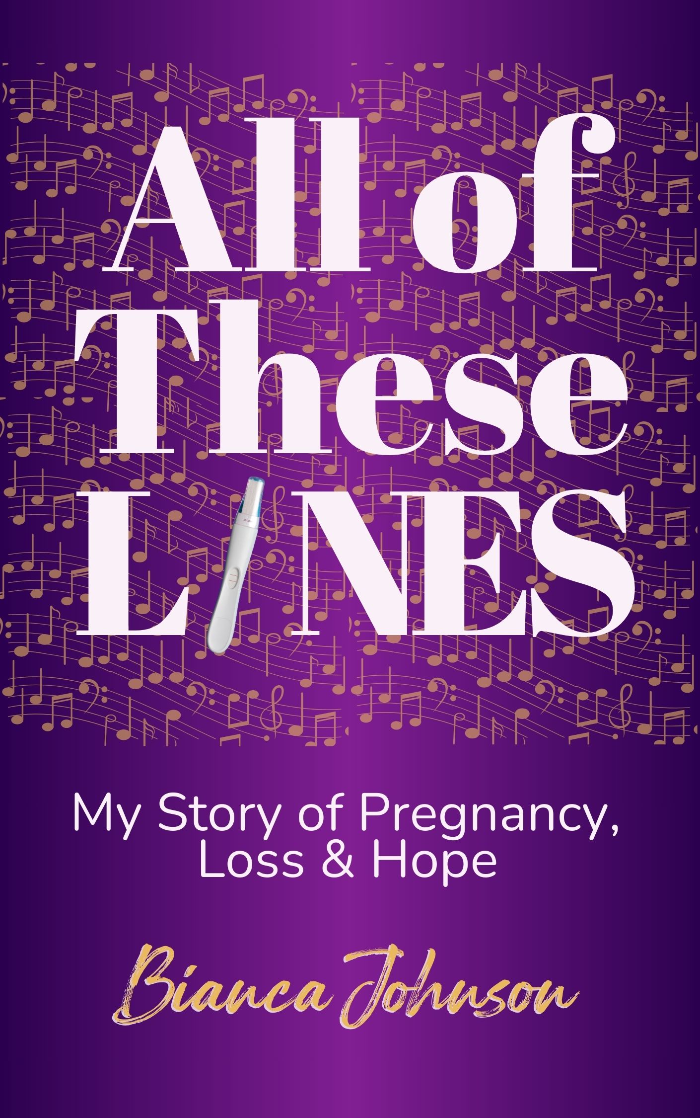 All of These Lines: My Story of Pregnancy, Loss and Hope Cover
