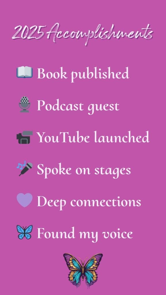 2025 accomplishments from choosing STORY as word of the year