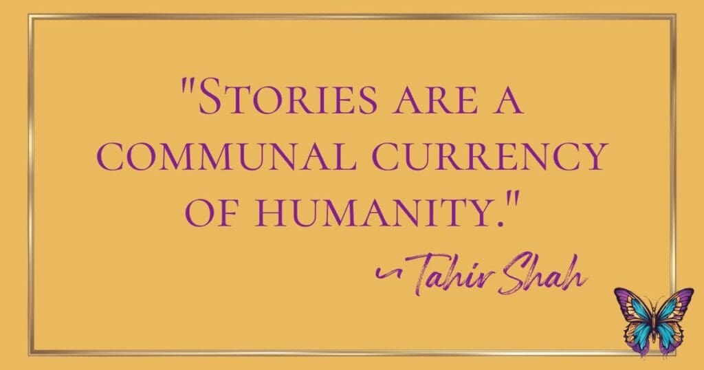 Stories are Communal Currency Tahir Shah