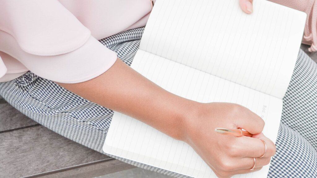 Journaling can help when you're dealing with more grief than you feel you can handle. 